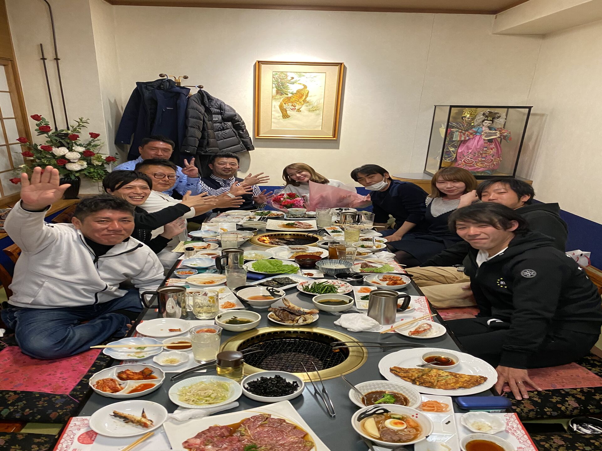 秋田　事務員さん　送別会